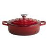 Garnek zeliwny 2 5 l czerwony APS 5 Stars 761919
