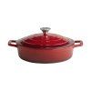 Garnek zeliwny 3 l czerwony APS 5 Stars 761927