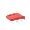 Víko pro odpadkové koše 30 a 45 l s funkcí tichého zavírání, 60x408x398 mm, červené | CAMBRO