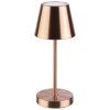 Lampa stolowa 80x200 mm miedziana APS Merle Micro 775397