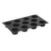 Silikonová forma 11 x mini-muffins 53x30 mm | HENDI, 676905