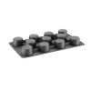 Silikonová forma 11 x mini-muffins 53x30 mm | HENDI, 676905