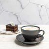 Spodek 160 mm czarny pomaranczowy FINE DINE Bloom 759049