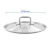Poklice na hrnec z nerezové oceli o průměru 360 mm | TECHNICA, Gold Line
