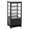 Chladicí vitrína Mini 75L2T černá | BARTSCHER, 700387