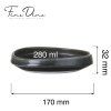 Talerz gourmet 170 mm FINE DINE Onyx 801611