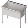 Stůl s jednokomorovou mycí vanou 1000x700x850 mm | STALGAST, 981347100