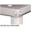 Skladový regál s perforovanými policemi700x700x1800 mm | STALGAST, 981897070