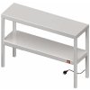 Nástavba s ohřevem na dvoupatrový stůl 1100x400x700 mm | STALGAST, 982224110