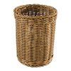 Košík na příbory kulatý, hnědý | APS, Economic