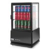 Chladící vitrína stolní 58 l, černá | HENDI, 233627