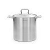 Hrnec vysoký 25,7 l, průměr 320 mm, z nerezové oceli s pokličkou | TECHNICA, Gold Line