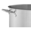 Hrnec vysoký 98,2 l, průměr 500 mm, z nerezové oceli s pokličkou | TECHNICA, Gold Line
