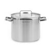 Hrnec vysoký 9 l, průměr 240 mm, z nerezové oceli s pokličkou | TECHNICA, Platinum Line