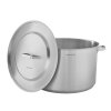 Nízký hrnec z nerezové oceli s pokličkou 18,3 l o průměru 360 mm | TECHNICA, Platinum Line