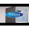 Stroj na výrobu ledu 85 kg/den - drcený/vločkovaný - vzduchem chlazený | Maxima, 9300138