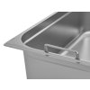 Gastronádoba s úchyty GN 1/1 100 mm z nerezové oceli | TECHNICA, Cold Line