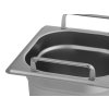 Gastronádoba s úchyty GN 1/6 150 mm z nerezové oceli | TECHNICA, Cold Line