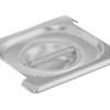 Víko z nerezové oceli GN 1/6 s výřezem na úchyty | TECHNICA, Cold Line