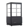 Stolní chladicí vitrína černá 58 l, 452x406x816 mm | TECHNICA, Cold Line Air