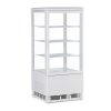 Stolní chladicí vitrína bílá 78 l, 428x386x960 mm | TECHNICA, Cold Line