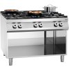 Plynový sporák 6 hořáků, 1200x900x900 mm | BARTSCHER, 2951121