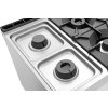 Plynový sporák 6 hořáků, 1200x900x900 mm | BARTSCHER, 2951121