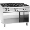 Plynový sporák 6 hořáků, 1200x900x900 mm | BARTSCHER, 2951121