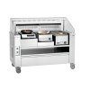 Podstavec pod kuchyňský vařič 400x595x100 mm, inox | BARTSCHER, 107276