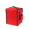 Taška na pizzu na 8 krabic 350x350 mm, material Cordura, červená s černým lemováním | FURMIS, T8S