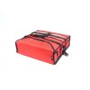 Taška na pizzu na 2 krabice 400x400 mm, material Cordura, červená s černým lemováním | FURMIS, T2M
