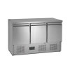Chladicí saladeta s pracovní deskou | TEFCOLD SA 1365 S/S