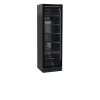 Chladicí skříň prosklené dveře, černá | TEFCOLD SCU 1425 frameless