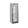 Mrazicí skříň prosklené dveře, nerez | TEFCOLD UF 400 VSG