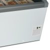Pultová mraznička, posuv. oblé víko | Elcold Focus 106 GREY