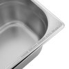 Gastronádoba GN 1/4 100 mm, nerezová ocel | MJUSK, 14100