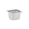Gastronádoba GN 1/6 100 mm, nerezová ocel | MJUSK, 16100