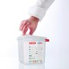 Gastronádoba GN 1/1 150 mm z polypropylénu s víkem | ARAVEN, 3037