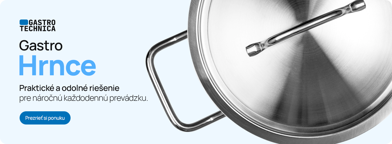 Nerezové profesionálne hrnce Technica pre gastronómiu