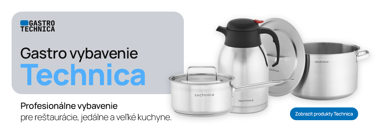 Profesionálne gastro vybavenie Technica pre kuchyne