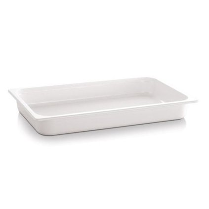 46505 gastronadoba melaminova gn 1 2 325x235x100 mm bila aps ecoline