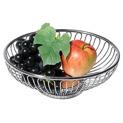 57731 kosik nerezovy ovalny na ovoce nebo pecivo 200x150x60 mm contacto 2072 200