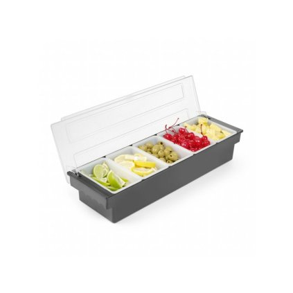 Barmanský dávkovač 5-dielny 495x160x100 mm | HENDI, 552131