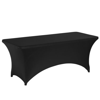 68807 cerny potah na caterignovy stul 1830x760x740 mm technica banquet line