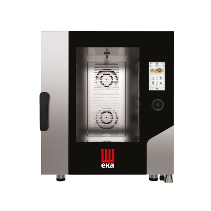 69971 konvektomat parni elektricky 7xgn1 1 11 4 kw 400v 730x784x850 mm cerny eka millennial touch screen
