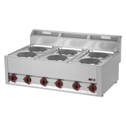 Sporák elektrický 6x platnička bez podstavy 400 V | REDFOX - SP 90 ELS