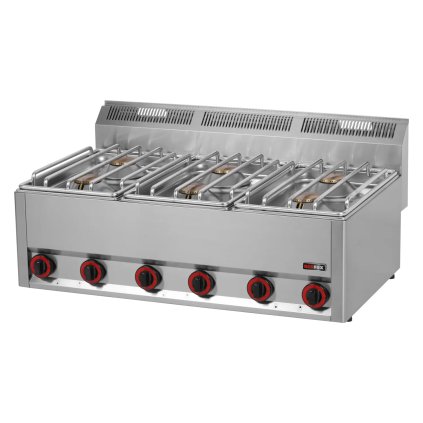 75356 sporak plynovy 6x horak bez podestavby redfox sp 90 gls