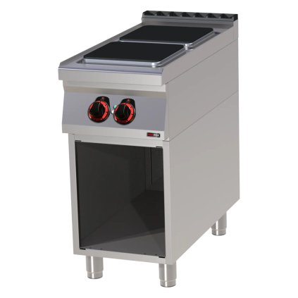 75926 sporak elektricky 2x plotynka s podestavbou 400 v redfox spq 90 40 e