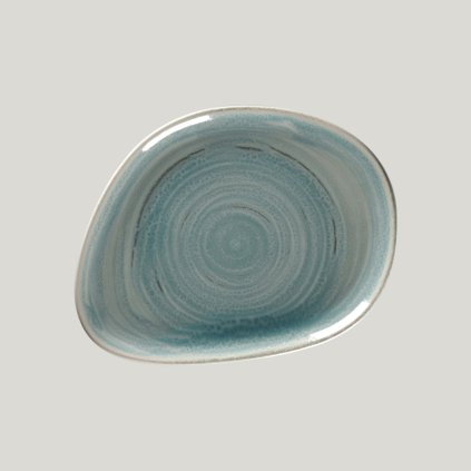 RAK Spot tanier plytký 22 × 16,5 cm – zafírový | RAK Porcelain, SSRFLFP22-12