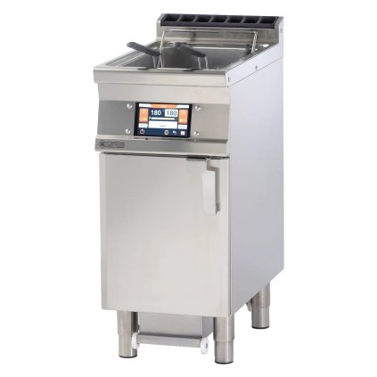 Fritéza elektrická 25 l automatická 7" displej, filtrácia | RM - F25-94ETDP